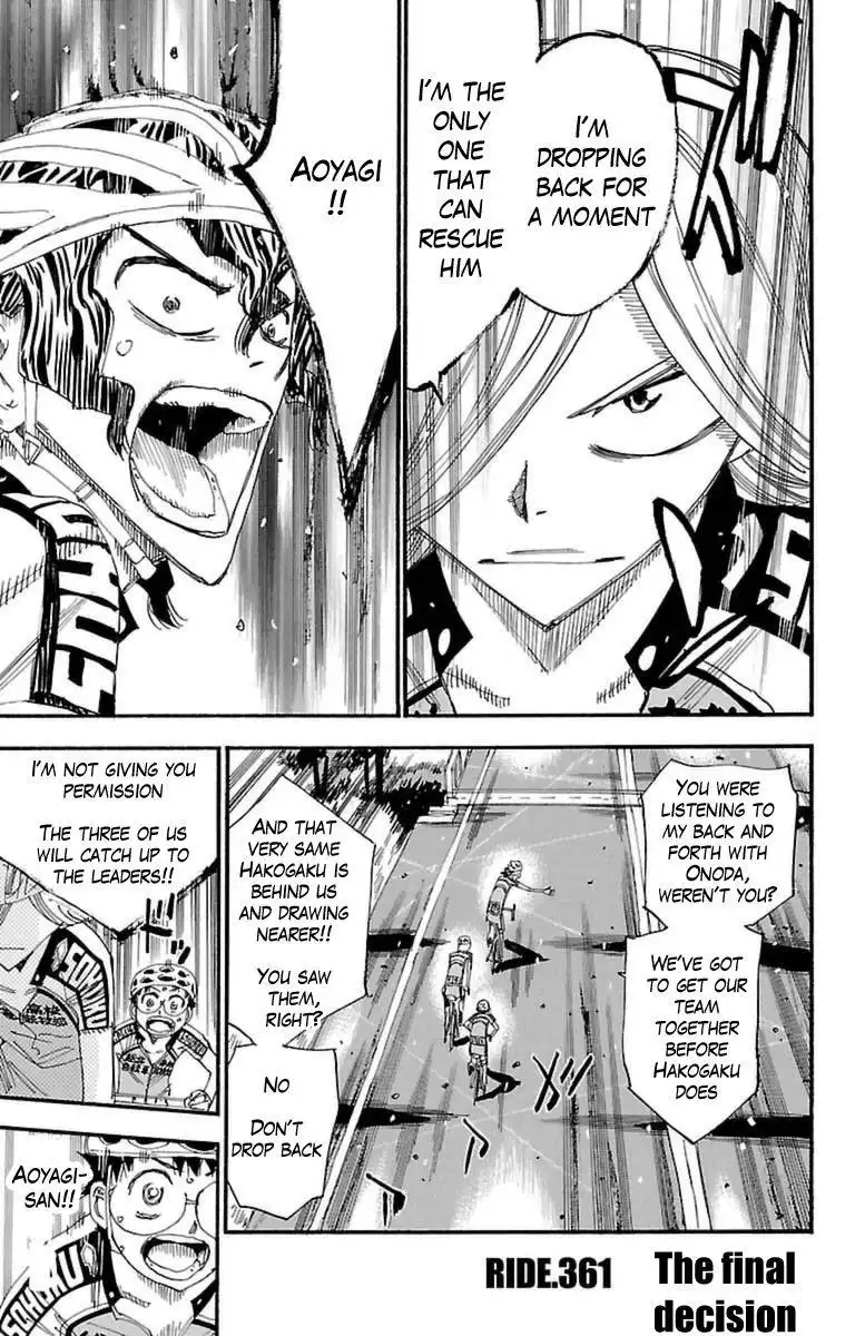 Yowamushi Pedal Chapter 361 1